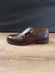 doble monk brogue  caoba