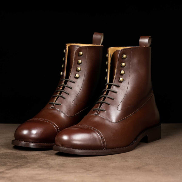Oxford Tall Boots in Brown